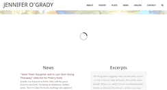 Desktop Screenshot of jenniferogrady.net